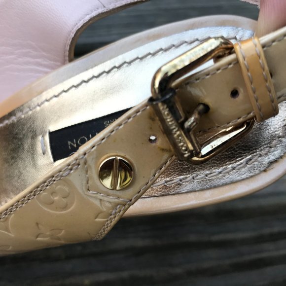 Louis Vuitton Women Heel Shoes Sandal Made in Ital - Picture 9 of 14